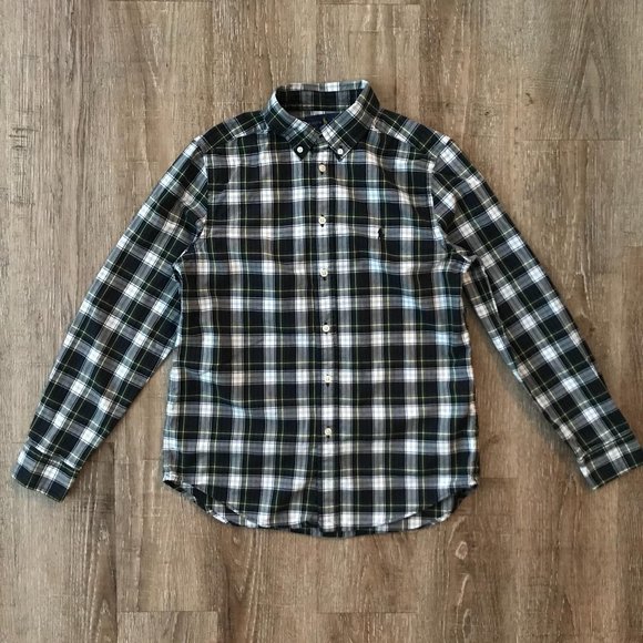 Ralph Lauren Other - Ralph Lauren Kid’s Plaid Button Down Shirt L 14/16